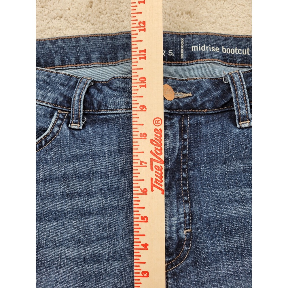 Lee Riders Bootcut Denim Jeans whiskered 36 Waist - Picture 4 of 8